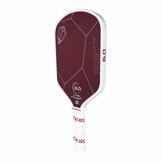 Six Zero Ruby 16mm Pickleball Paddle | Pickleball Sports