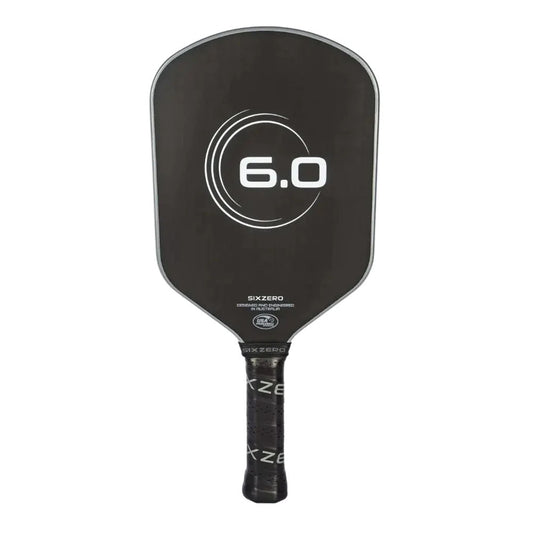 Six Zero Infinity Edgeless Black Diamond Power Pickleball Paddle | Pickleball Sports