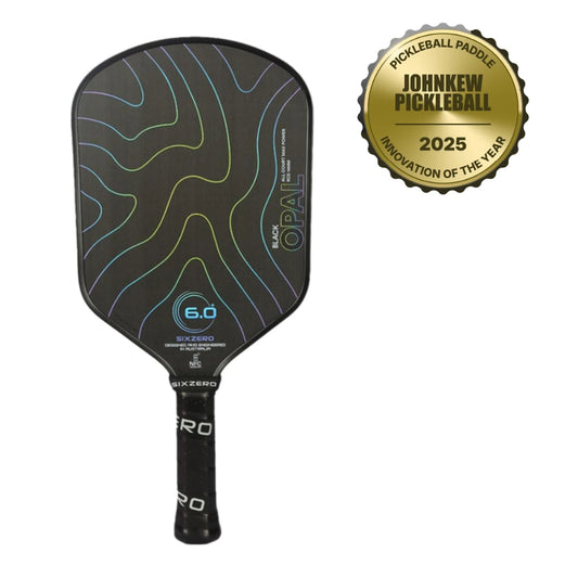 Six Zero Black Opal Pickleball Paddle | Pickleball Sports
