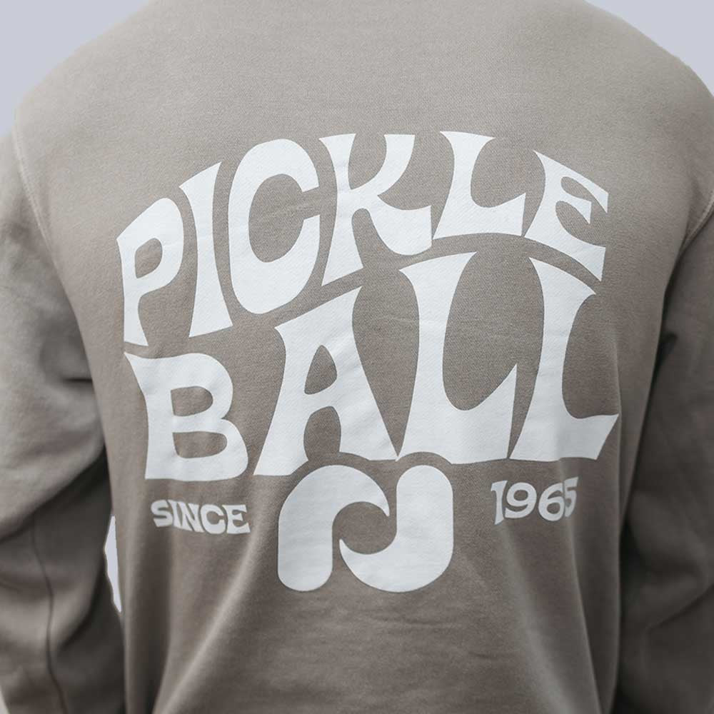 Heritage Pickle-ball Groovy Hoodie | Pickleball Sports