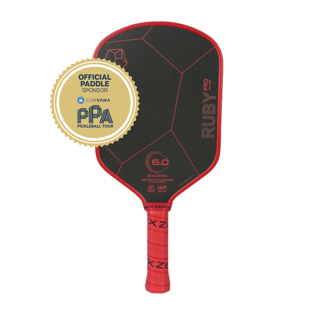 Six Zero Ruby Pro Pickleball Paddle | Pickleball Sports
