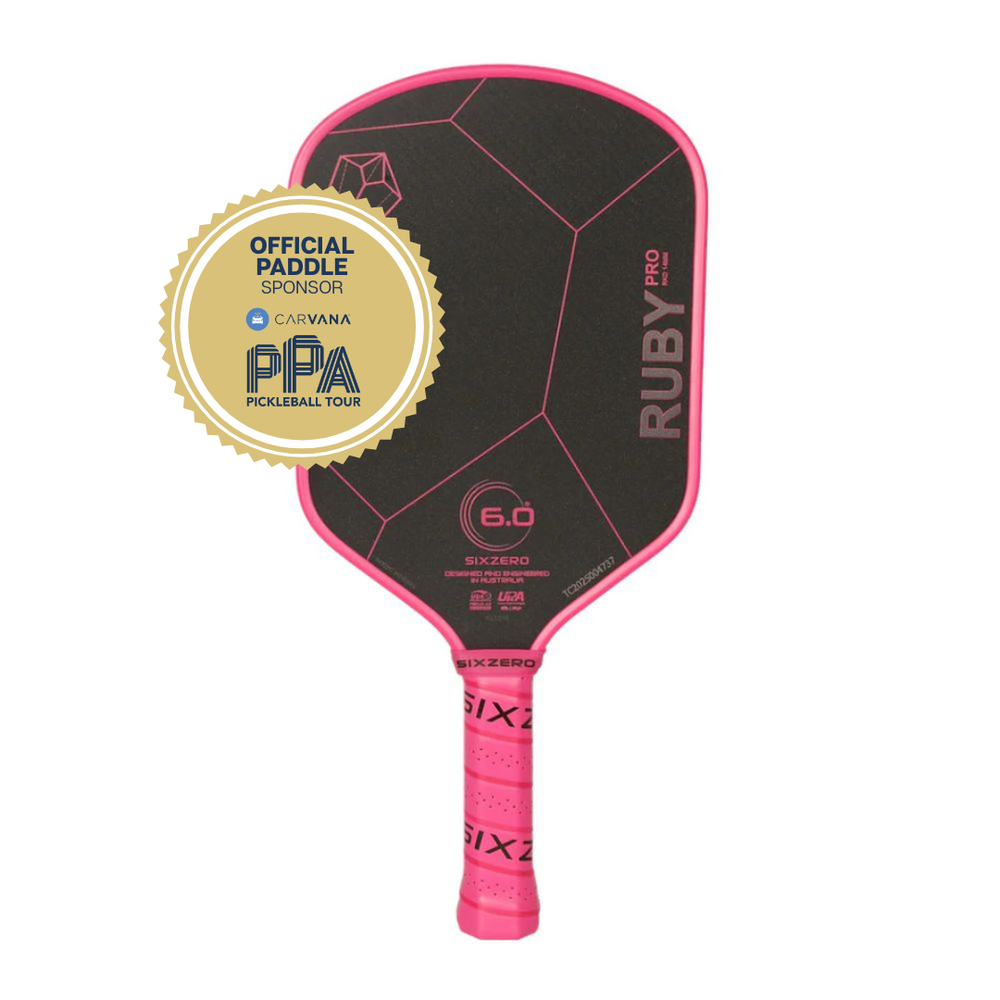 Six Zero Ruby Pro Pickleball Paddle | Pickleball Sports
