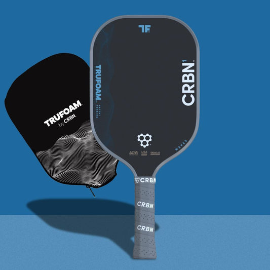 CRBN TruFoam Waves 1 Elongated Pickleball Paddle | Pickleball Sports