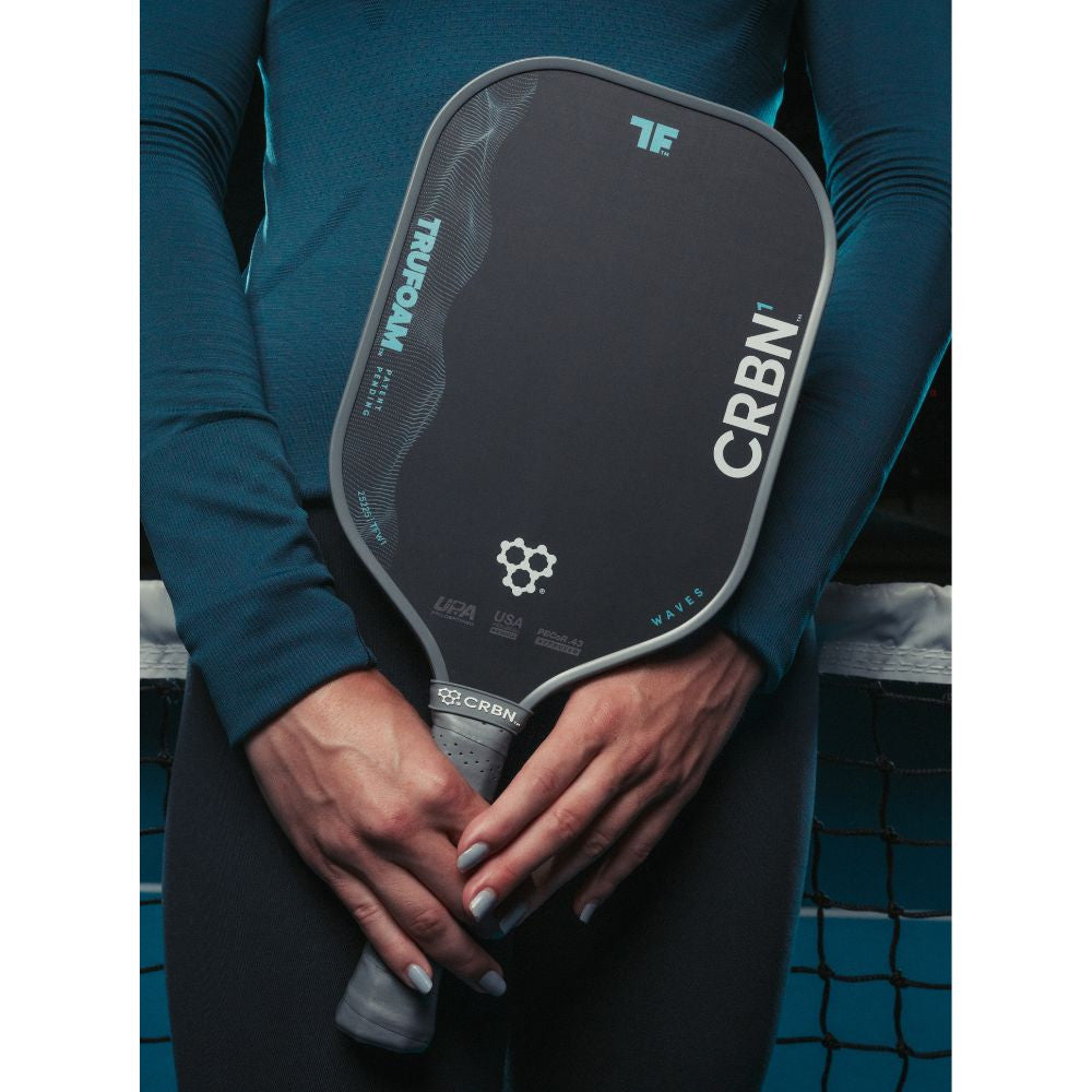 CRBN TruFoam Waves 1 Elongated Pickleball Paddle | Pickleball Sports