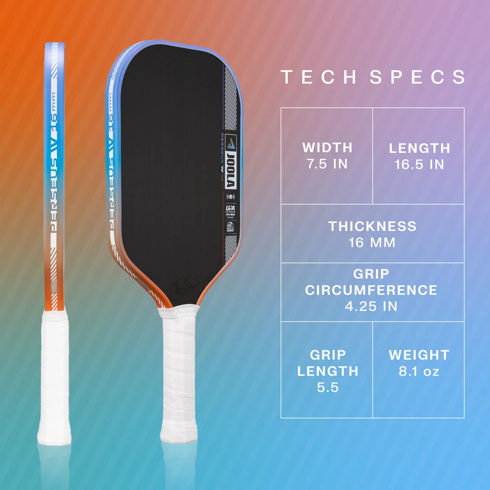 JOOLA Ben Johns Perseus Pro IV 16mm Pickleball Paddle | Pickleball Sports