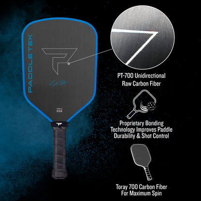 Paddletek GTO-C 12.7mm Pickleball Paddle | Pickleball Sports