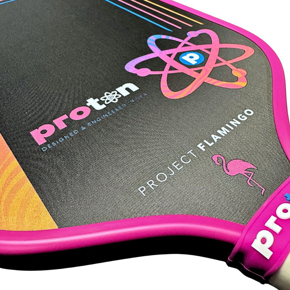 Proton Series Three Pickleball Paddle - Project Flamingo | Pickleball Sports