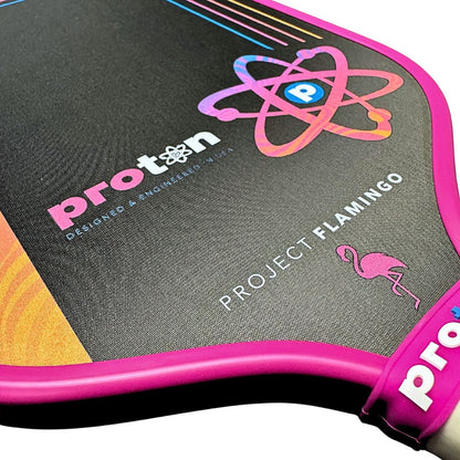 Proton Series Three Pickleball Paddle - Project Flamingo | Pickleball Sports