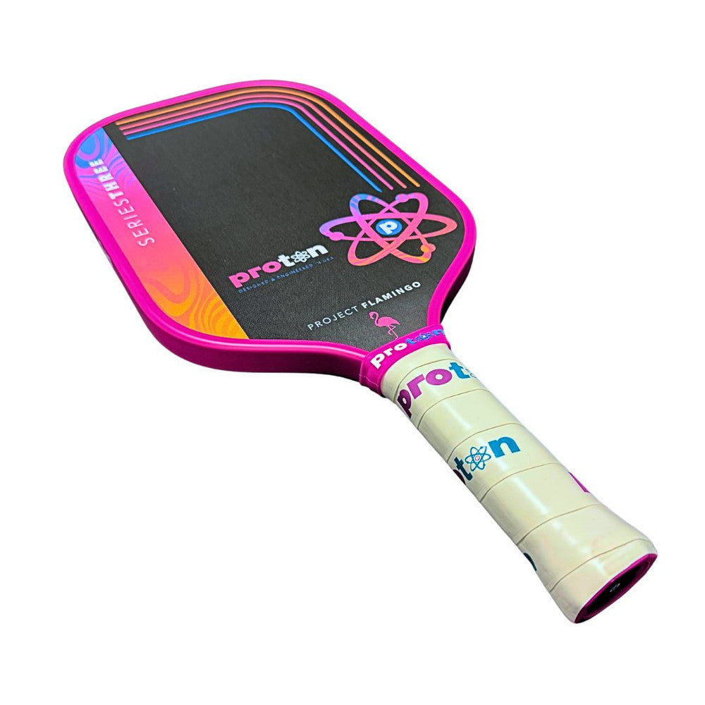 Proton Series Three Pickleball Paddle - Project Flamingo | Pickleball Sports