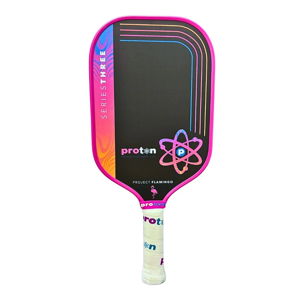 Proton Series Three Pickleball Paddle - Project Flamingo | Pickleball Sports