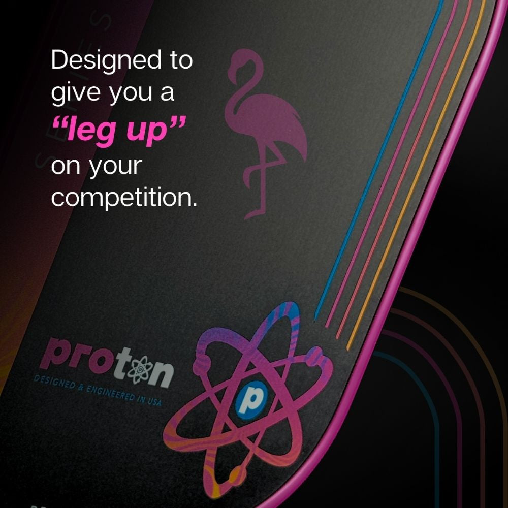 Proton Series Three Pickleball Paddle - Project Flamingo | Pickleball Sports