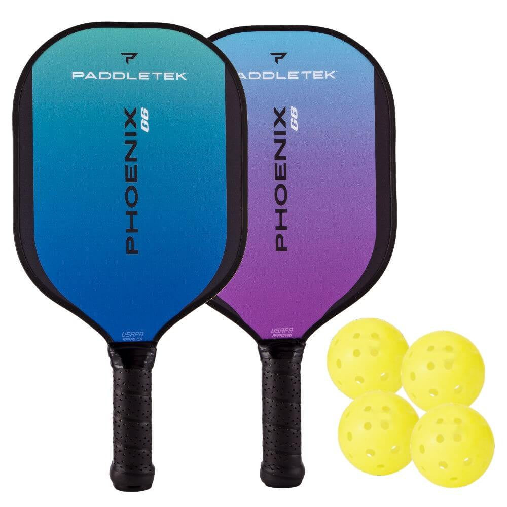 Phoenix G6 Composite Pickleball Paddle Bundle | Pickleball Sports