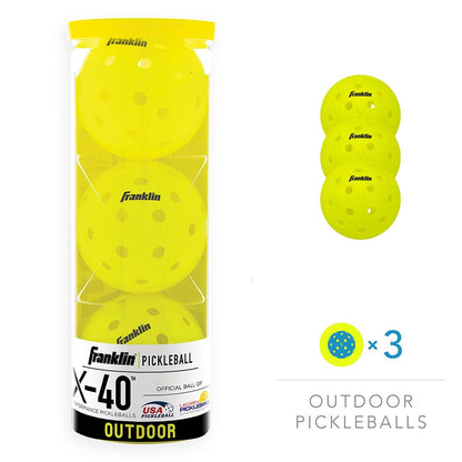 Franklin X-40 Outdoor Pickleball | Pickleball Sports