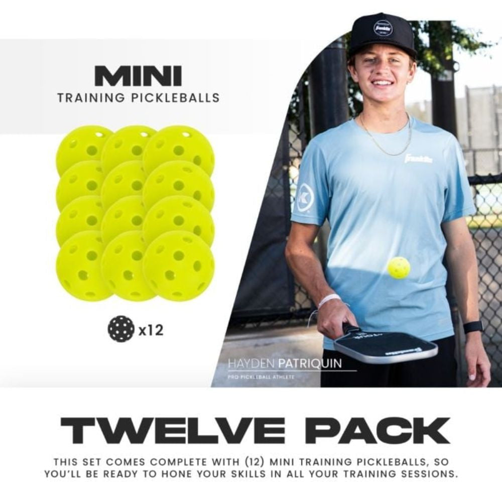 Franklin Sports Mini Training Pickleballs | Pickleball Sports
