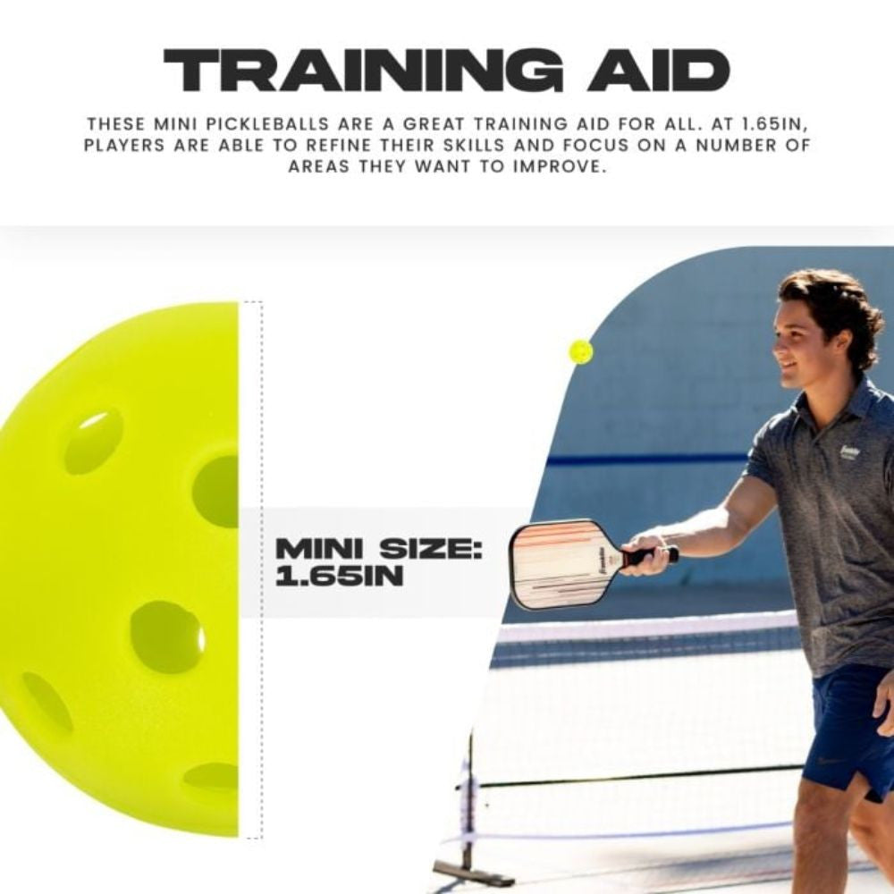 Franklin Sports Mini Training Pickleballs | Pickleball Sports