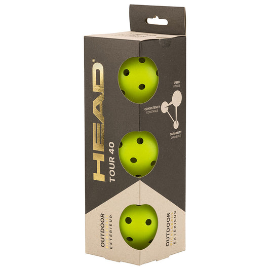 HEAD Tour 40 Outdoor Pickleball | Pickleball Sports