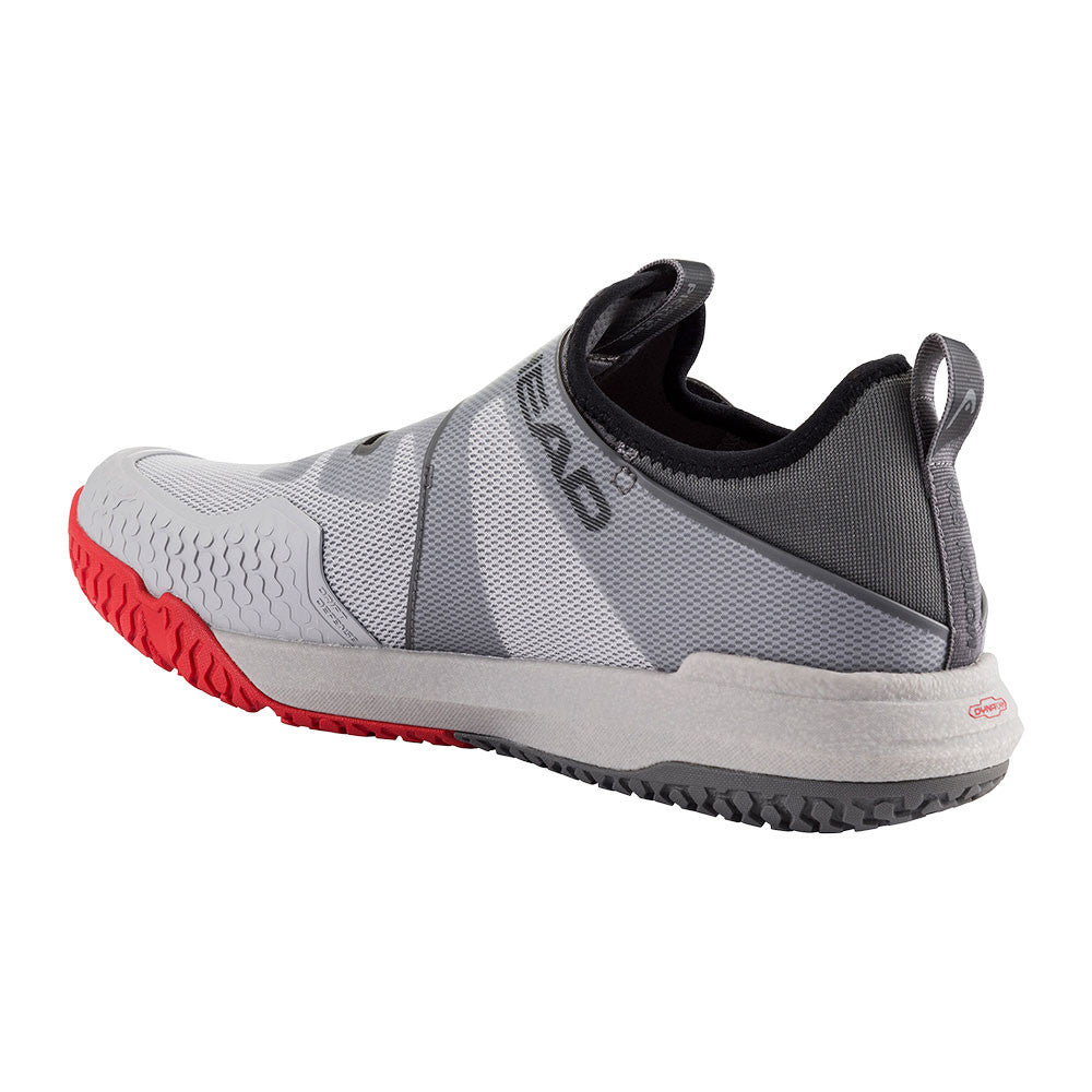 HEAD Motion Pro BOA Pickleball Shoe, Light Grey/Red | Pickleball Sports