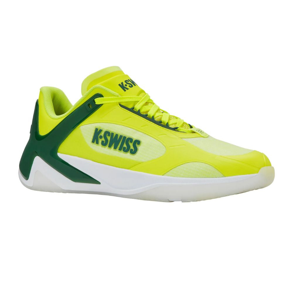 K-Swiss K-Frame Pickleball Shoe - Neon Lime/Eden/White | Pickleball Sports