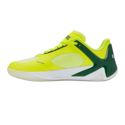 K-Swiss K-Frame Pickleball Shoe - Neon Lime/Eden/White | Pickleball Sports