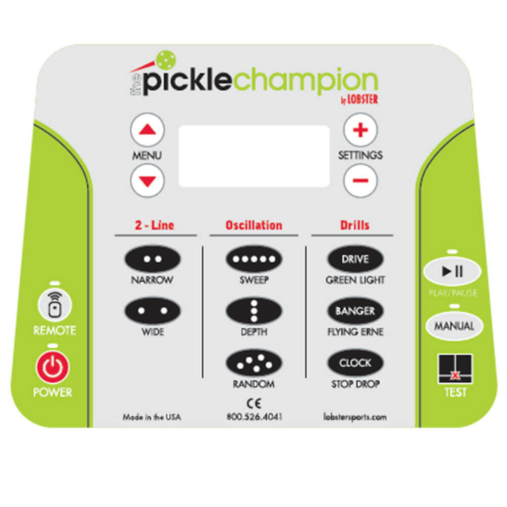 The Pickle Champion Ball Machine by Lobster | Pickleball Sports
