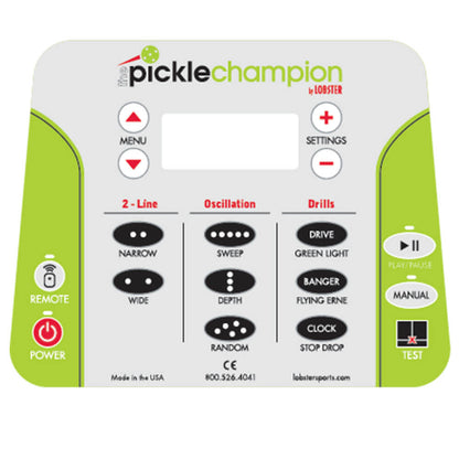 The Pickle Champion Ball Machine by Lobster | Pickleball Sports