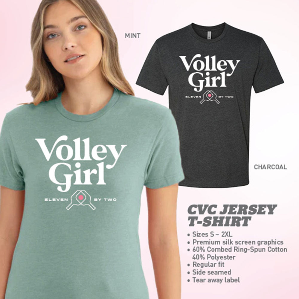 ZER002 Volley Girl T-Shirt - Unisex | Pickleball Sports
