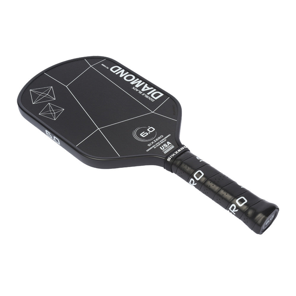 Six Zero Double Black Diamond Elongated Pickleball Paddle | Pickleball Sports