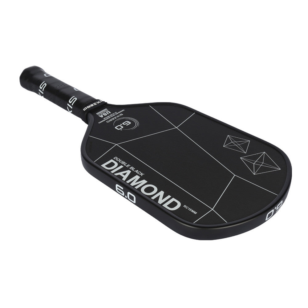 Six Zero Double Black Diamond Elongated Pickleball Paddle | Pickleball Sports