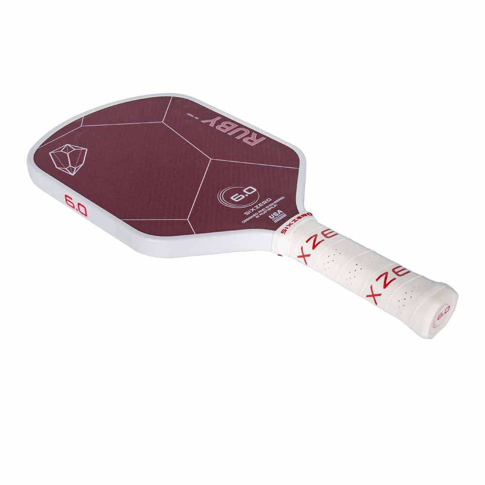Six Zero Ruby 16mm Pickleball Paddle | Pickleball Sports