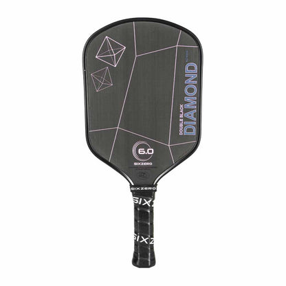 Six Zero Double Black Diamond Control 16mm Paddle | Pickleball Sports