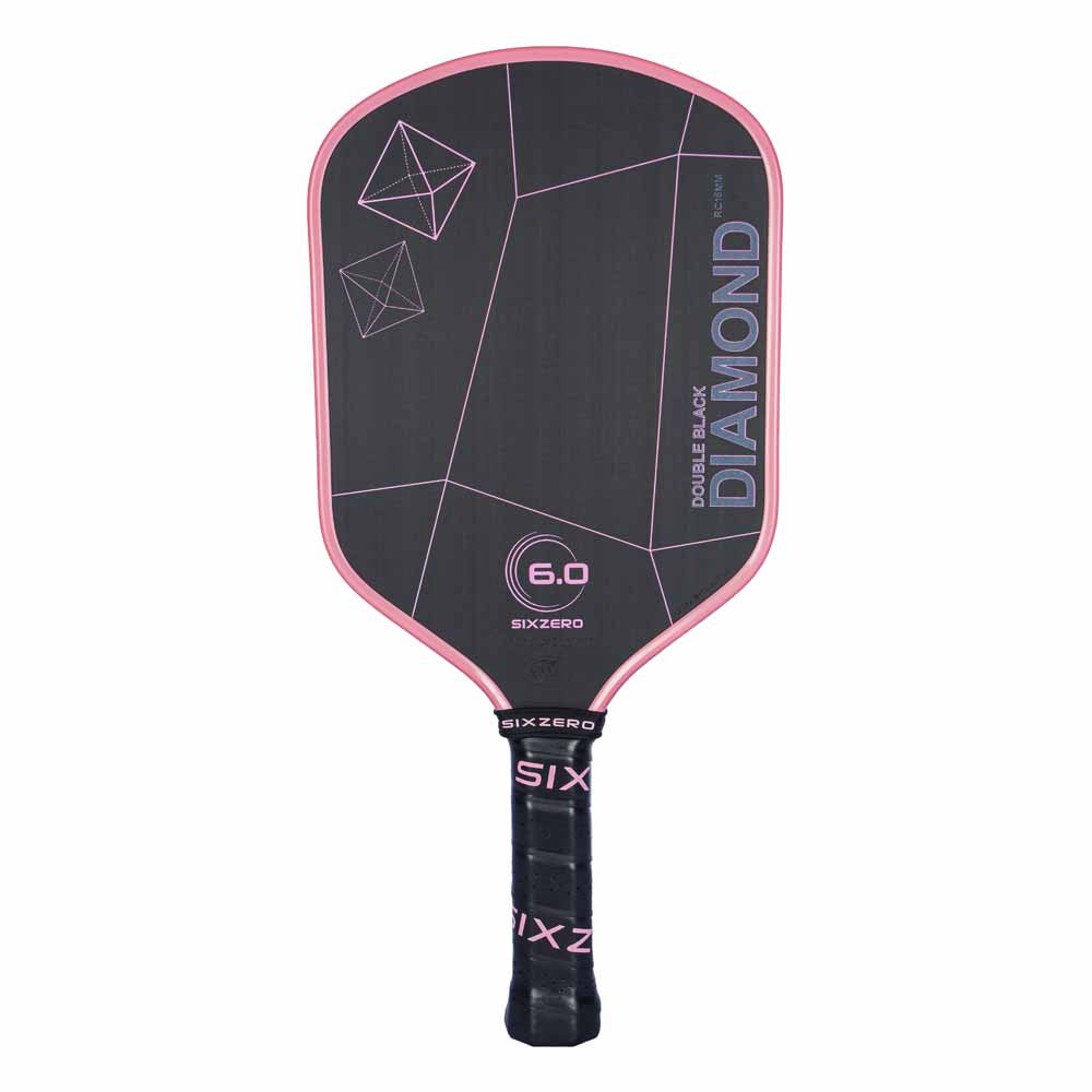 Six Zero Double Black Diamond Control 16mm Paddle | Pickleball Sports