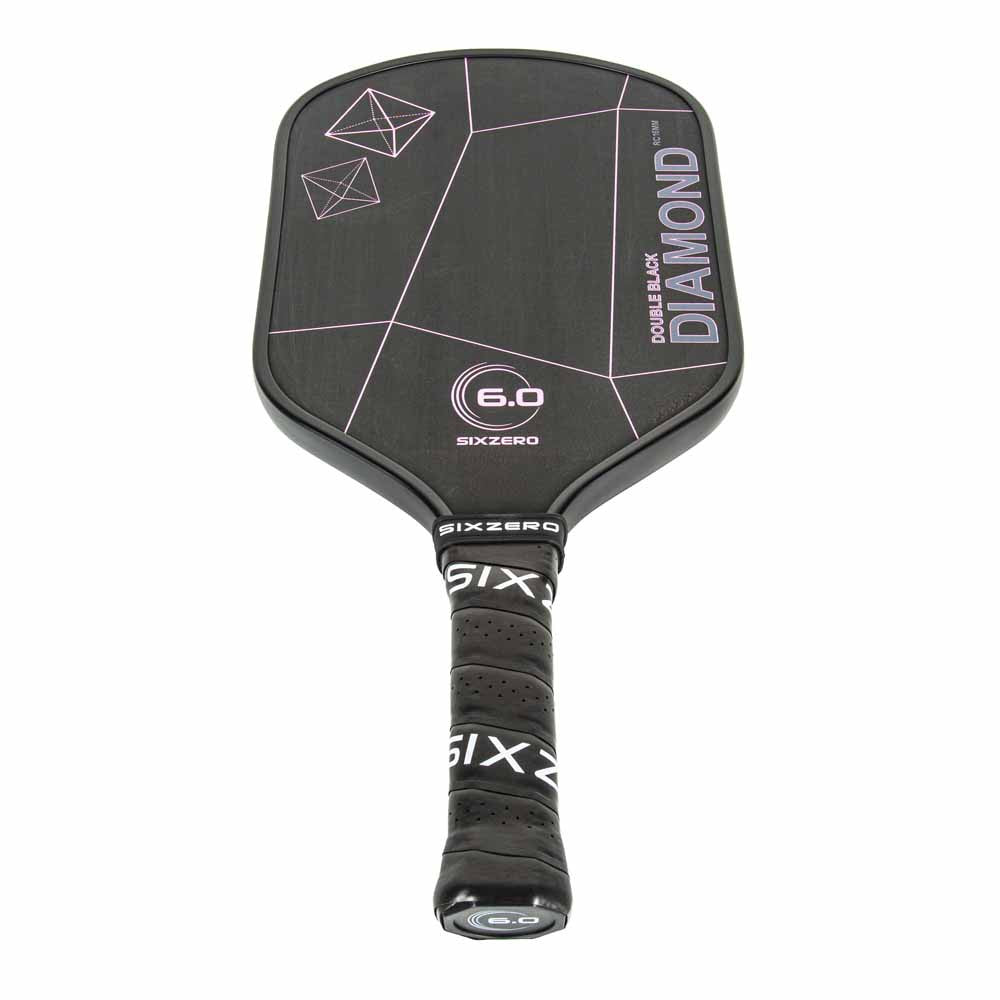 Six Zero Double Black Diamond Control 16mm Paddle | Pickleball Sports