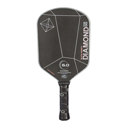 Six Zero Infinity Edgeless Black Diamond Power Pickleball Paddle | Pickleball Sports