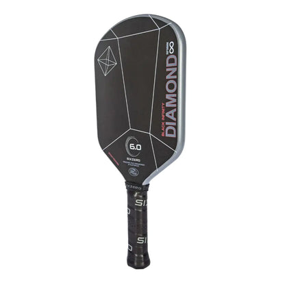 Six Zero Infinity Edgeless Black Diamond Power Pickleball Paddle | Pickleball Sports