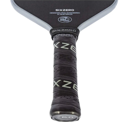 Six Zero Infinity Edgeless Black Diamond Power Pickleball Paddle | Pickleball Sports