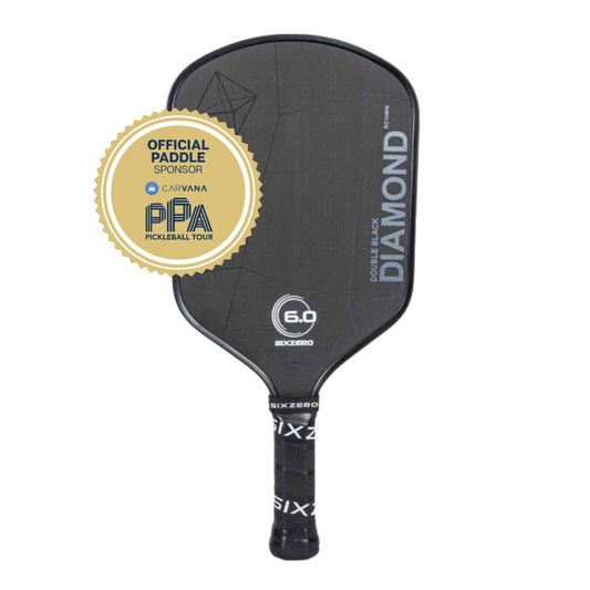Six Zero Double Black Diamond Control 14mm | Pickleball Sports