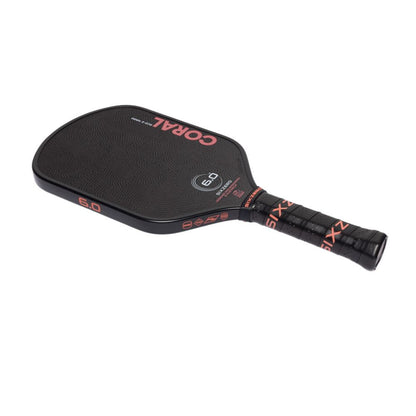 Six Zero Coral 16mm Elongated Pickleball Paddle | Pickleball Sports