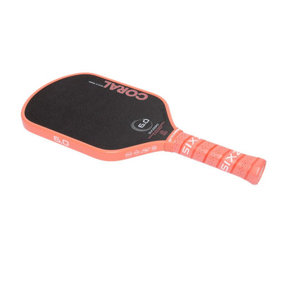 Six Zero Coral 16mm Elongated Pickleball Paddle | Pickleball Sports