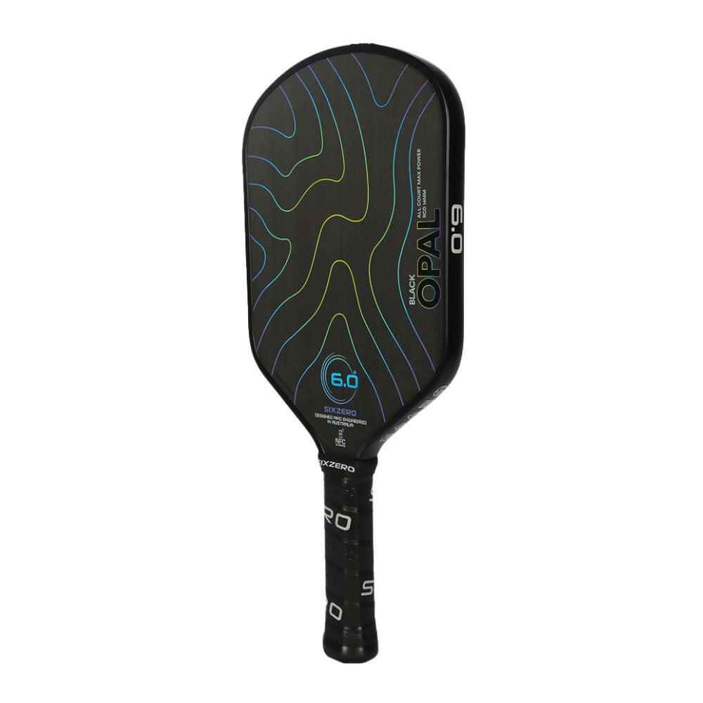 Six Zero Black Opal Pickleball Paddle | Pickleball Sports