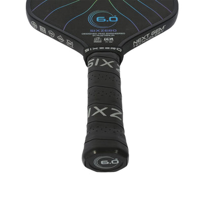 Six Zero Black Opal Pickleball Paddle | Pickleball Sports