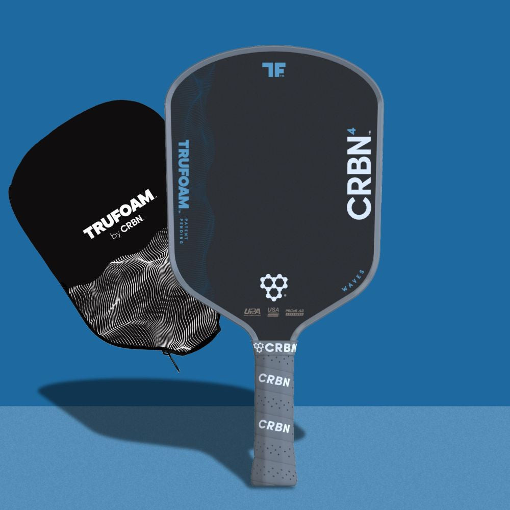 CRBN TruFoam Waves 4 Hybrid Pickleball Paddle | Pickleball Sports