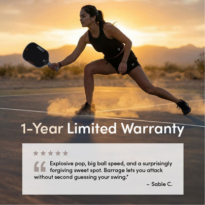 CRBN1 TruFoam Barrage Pickleball Paddle | Pickleball Sports