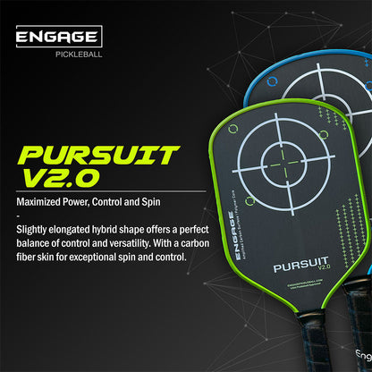Engage Pursuit V2.0 Pickleball Paddle | Pickleball Sports