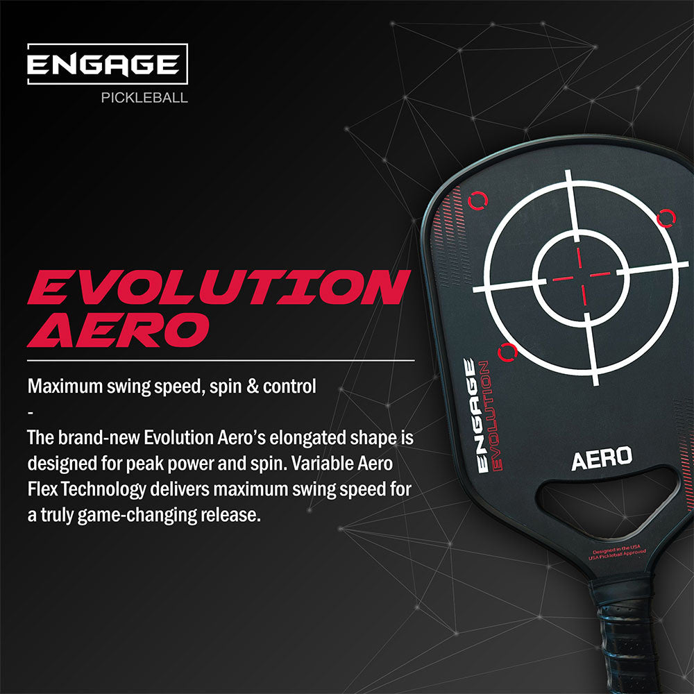 Engage Evolution Aero Pickleball Paddle | Pickleball Sports