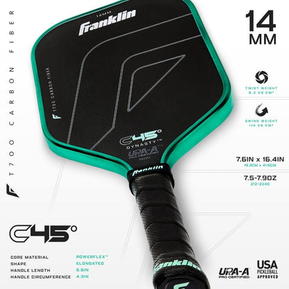Franklin C45 Dynasty 14mm Pickleball Paddle | Pickleball Sports