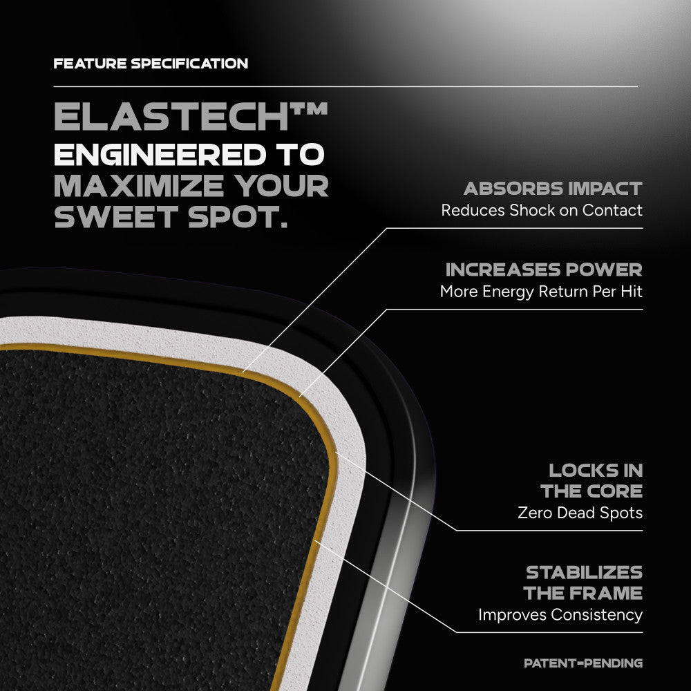 FRIDAY Aura Elongated Pickleball Paddle | Pickleball Sports