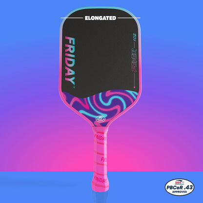 FRIDAY Fever 102 Elongated Pickleball Paddle | Pickleball Sports