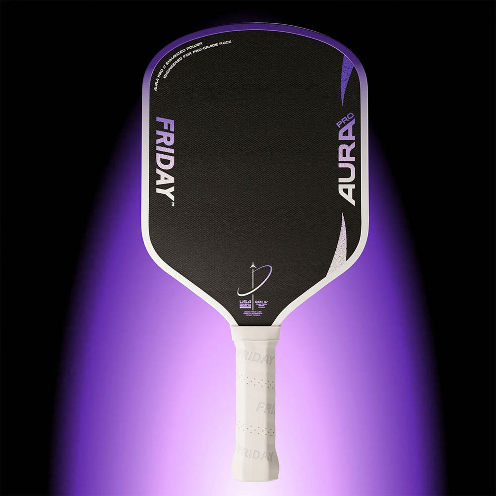 FRIDAY Aura Pro Hybrid Pickleball Paddle | Pickleball Sports