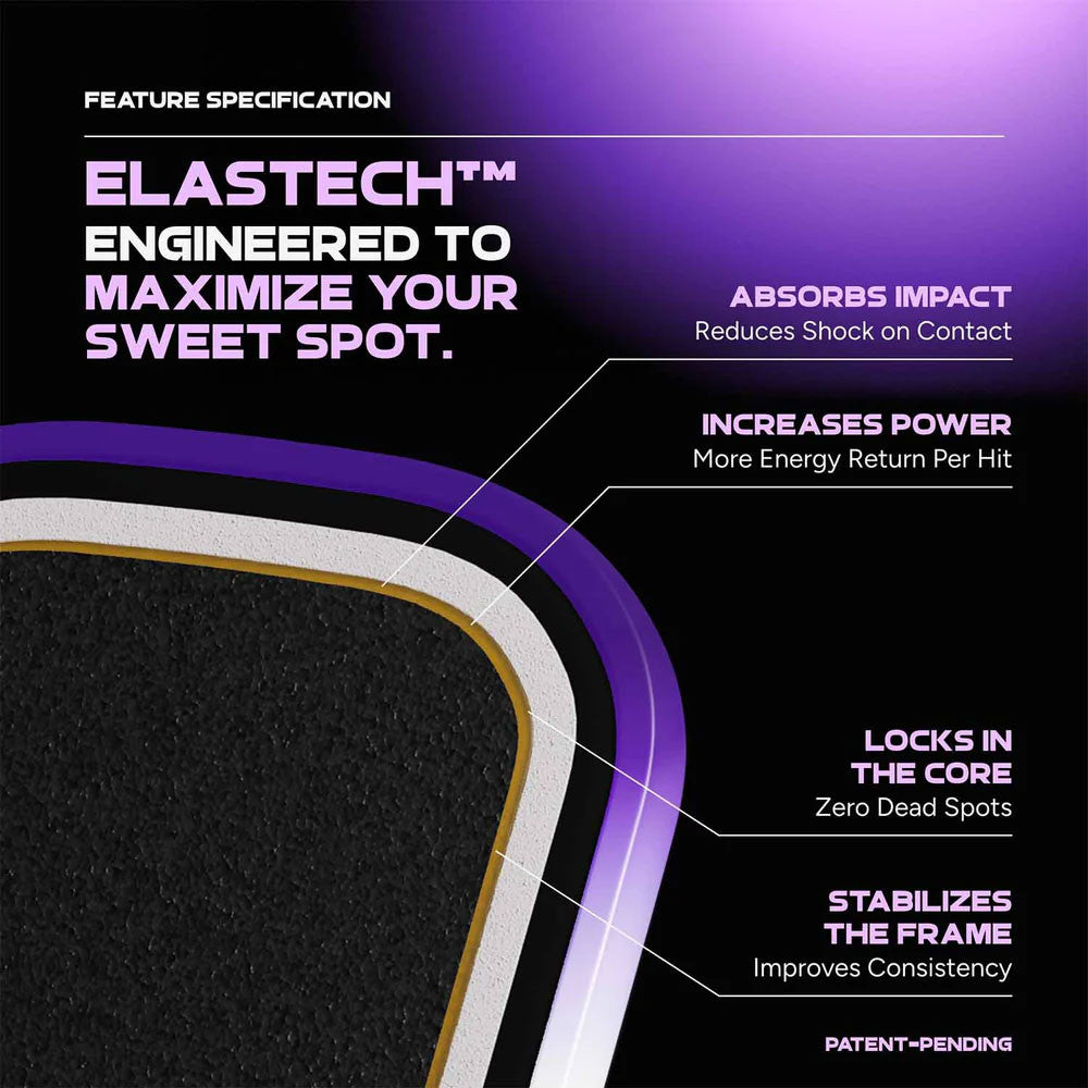 FRIDAY Aura Pro Hybrid Pickleball Paddle | Pickleball Sports