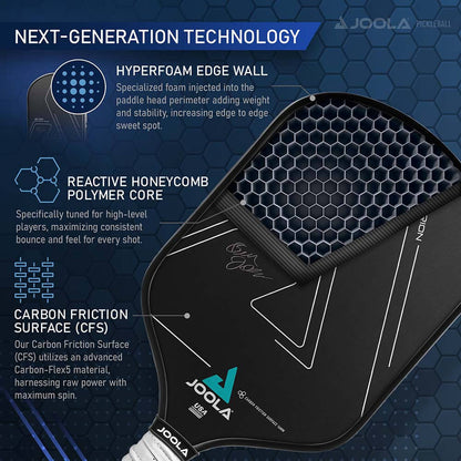JOOLA Ben Johns Hyperion CFS 16 Graphite Paddle | Pickleball Sports